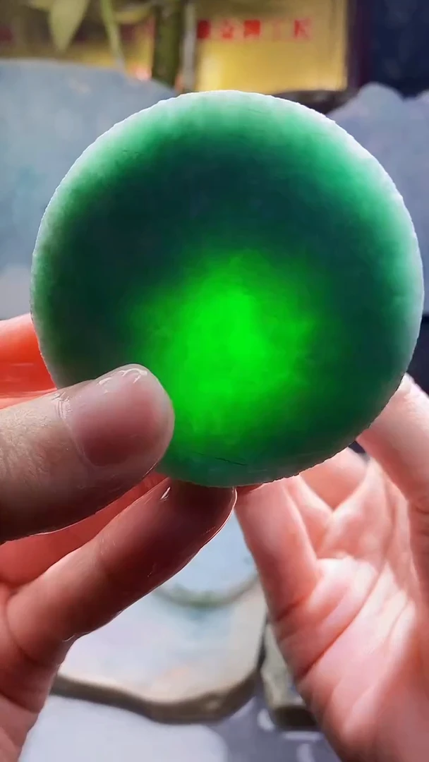 未镶嵌挂件翡翠小雨466