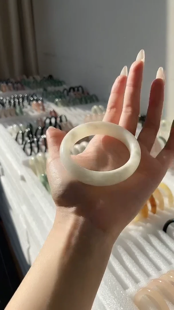 未镶嵌手镯和田玉HT106-54.6