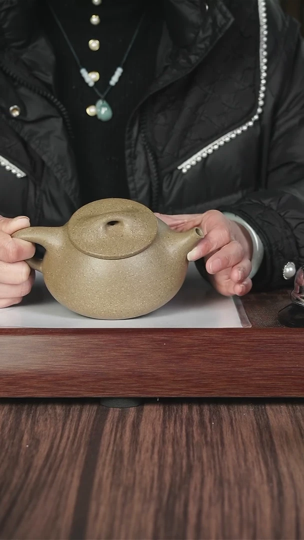 【闪购商品】紫砂茶壶xt  老段泥 景舟石瓢