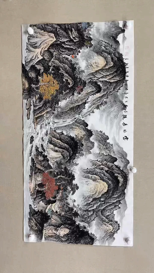 国画138*68 殷新建殷新建殷新建殷新建殷新建殷新建