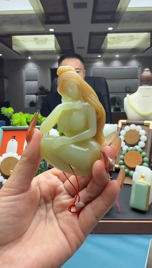 未镶嵌和田玉把件qmt