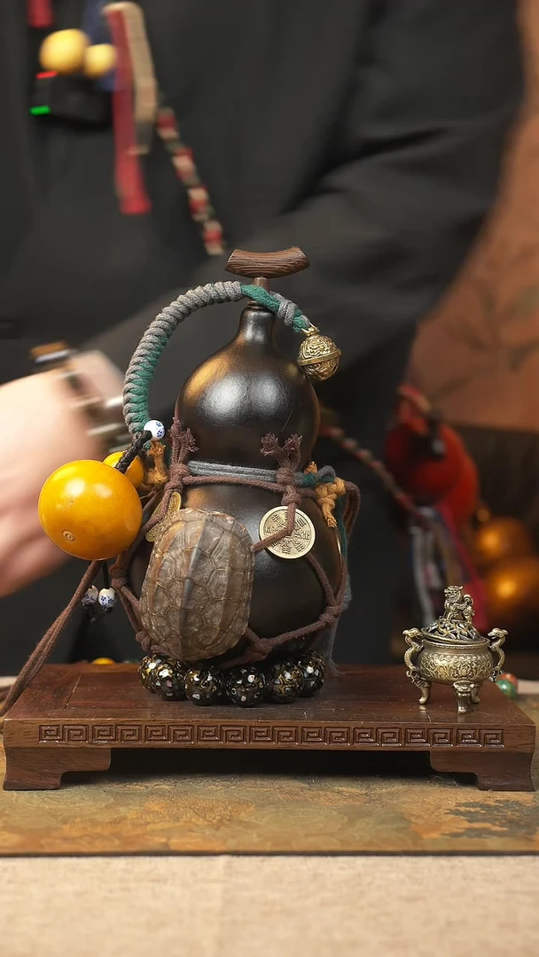 【闪购商品】030大漆葫芦一物一拍记葫堂出品