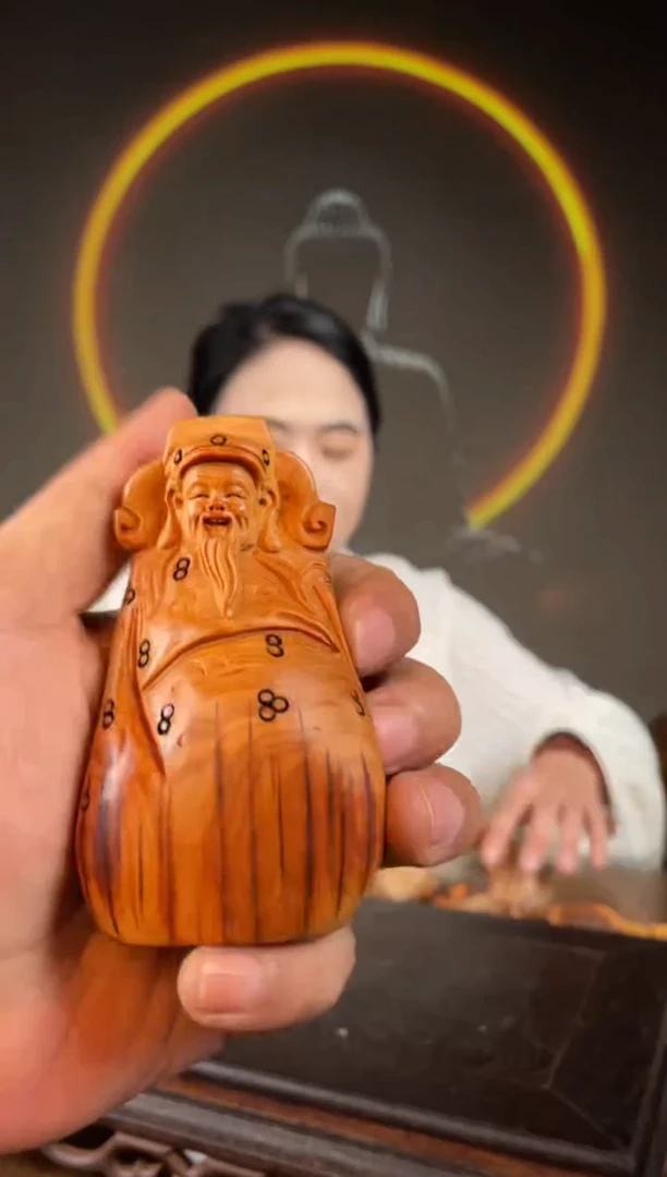 柏木（崖柏）手工摆件,先抢先得! 编号:348