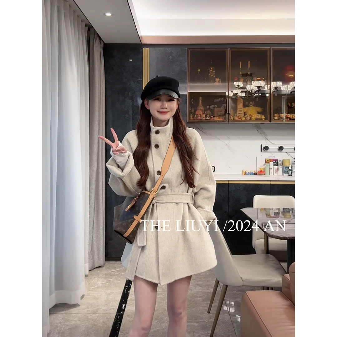 【LIUYI】巴黎恋人~秋冬高定双面呢大衣48048