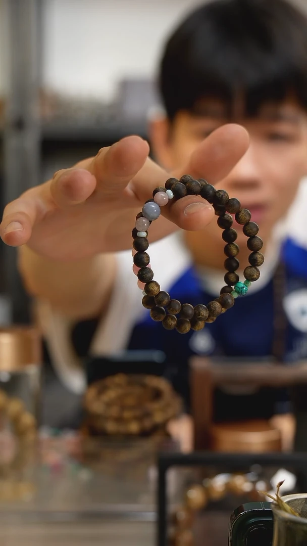 手串沉香卡7 diy棋楠沉香