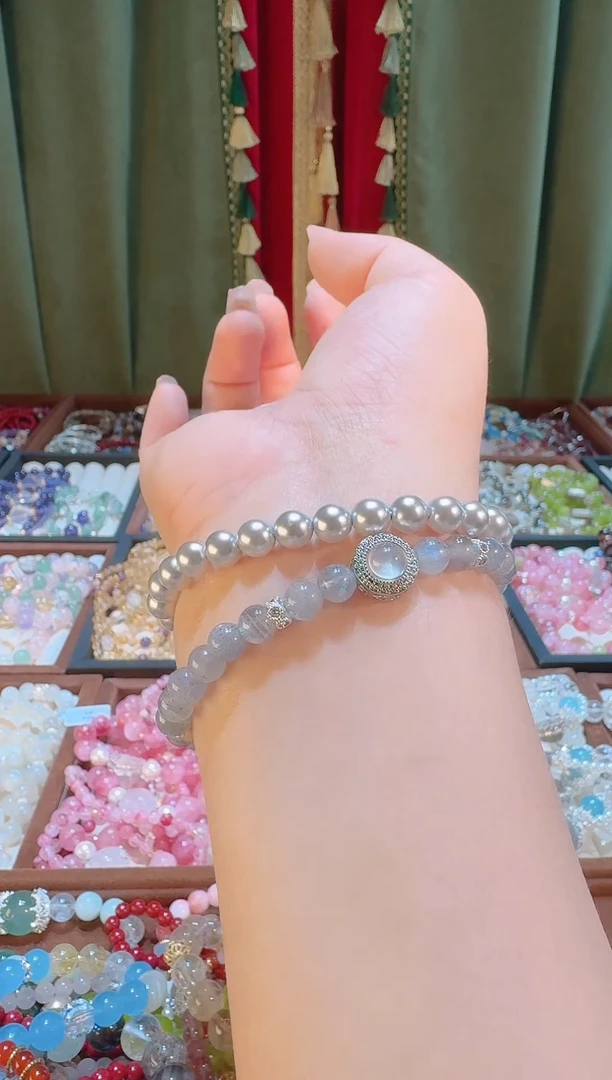 多宝未镶嵌水晶手串