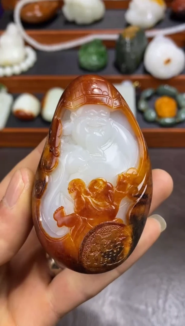 未镶嵌和田玉摆件和田玉