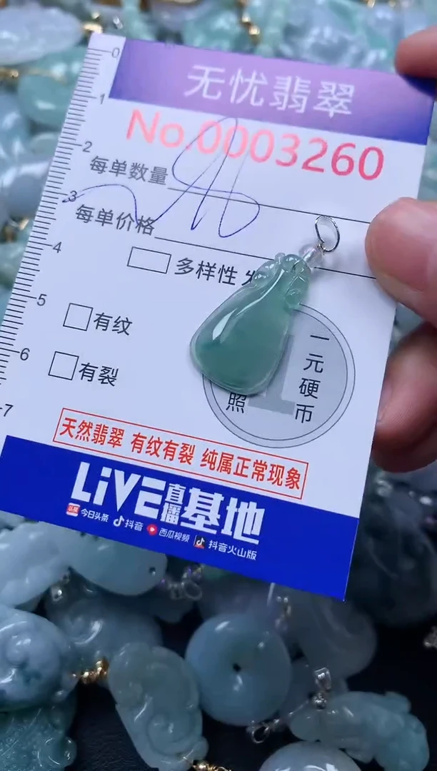 颈饰未镶嵌翡翠3260