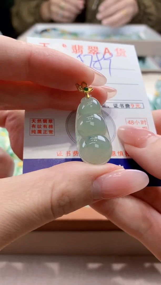 颈饰未镶嵌翡翠天然缅甸a货翡翠