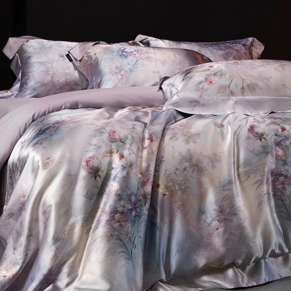 林小花【夏被四件套】- 印花多功能春夏礼袋单夏被床盖床单四件套