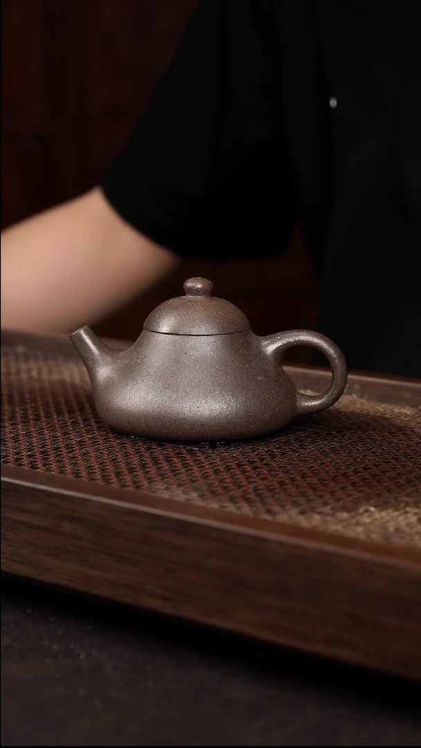 茶壶紫砂岩中泥汉民石瓢