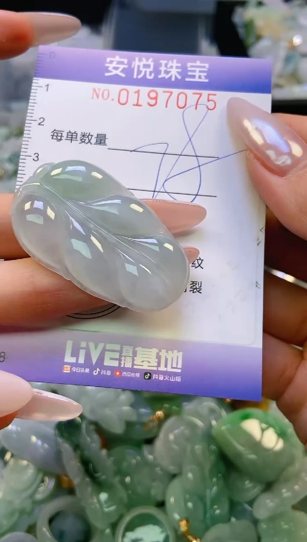 翡翠未镶嵌颈饰闪购0197075