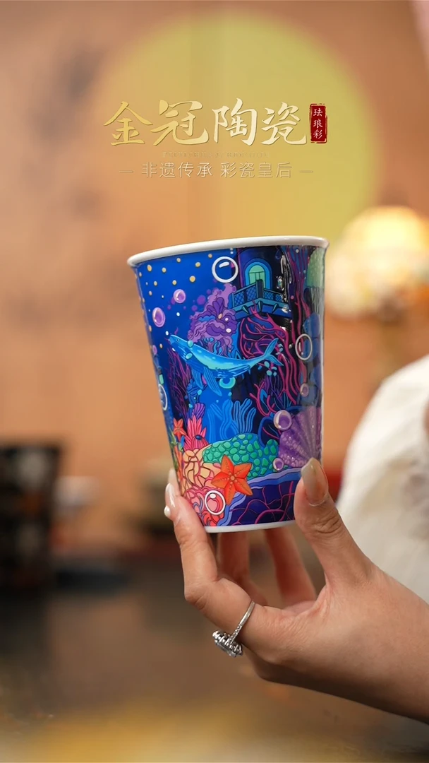 陶瓷海底世界 ·【可乐杯】