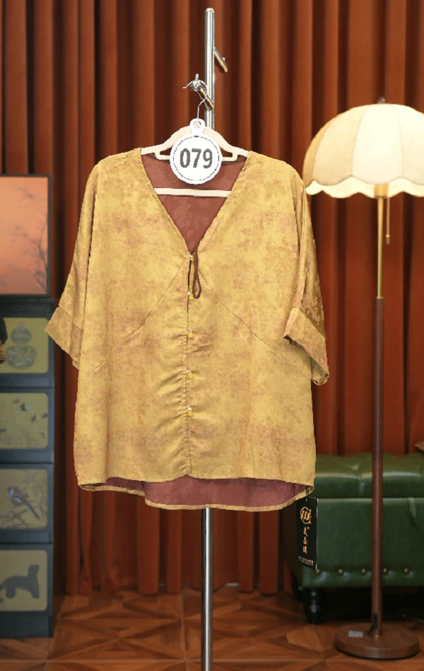 79号上衣时尚百搭圆领短袖气质宽松