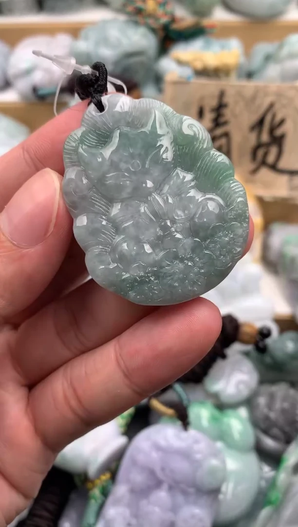 吊坠(不含链)未镶嵌翡翠1