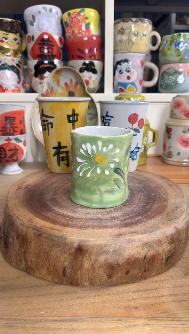 纯手绘景德镇高温瓷