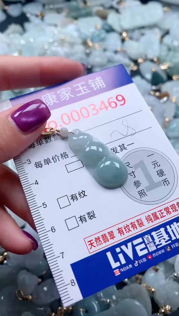 颈饰未镶嵌翡翠3469