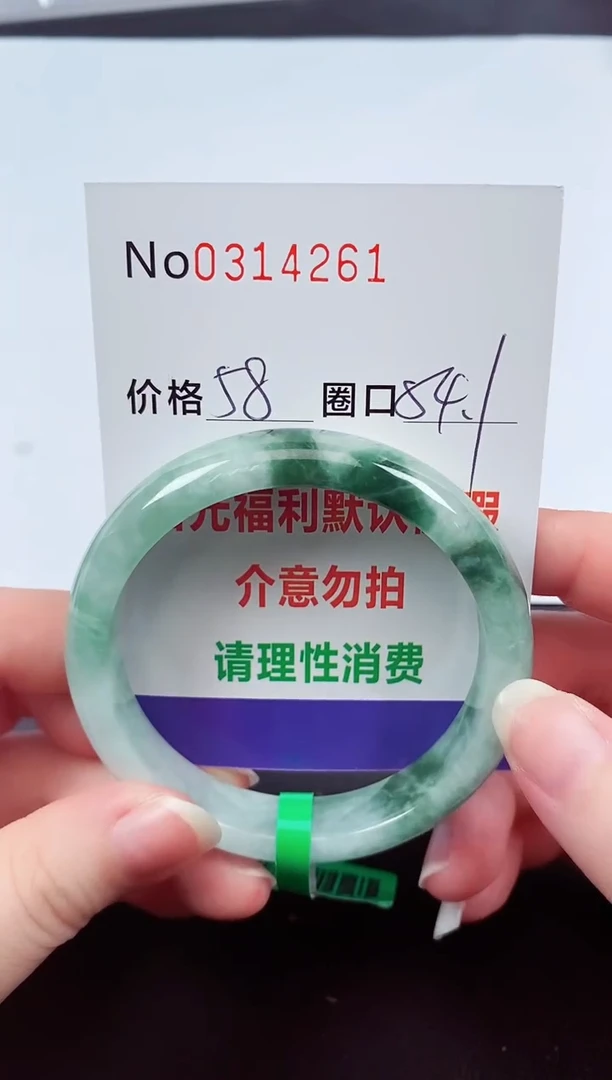 翡翠手镯未镶嵌 0314261