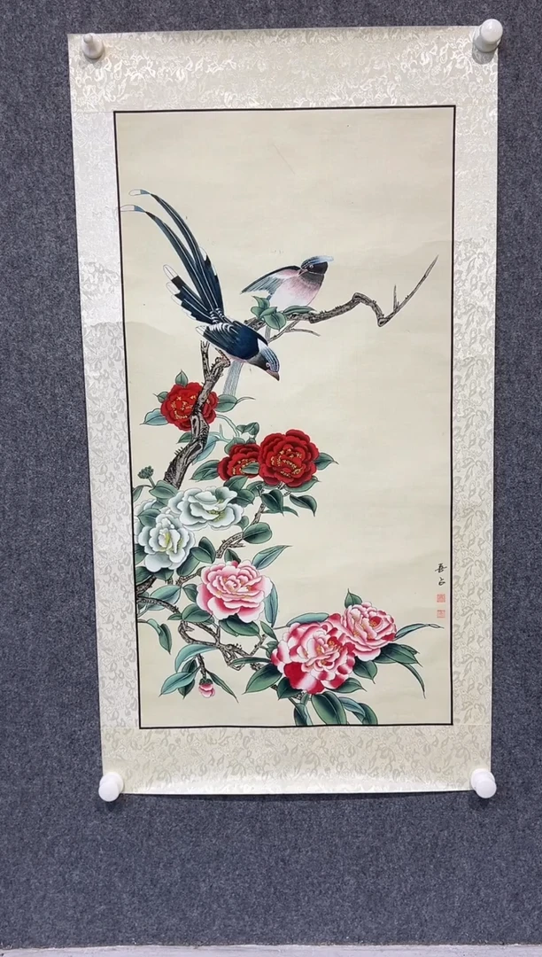 国画高喜占-3.5平尺-国画作品