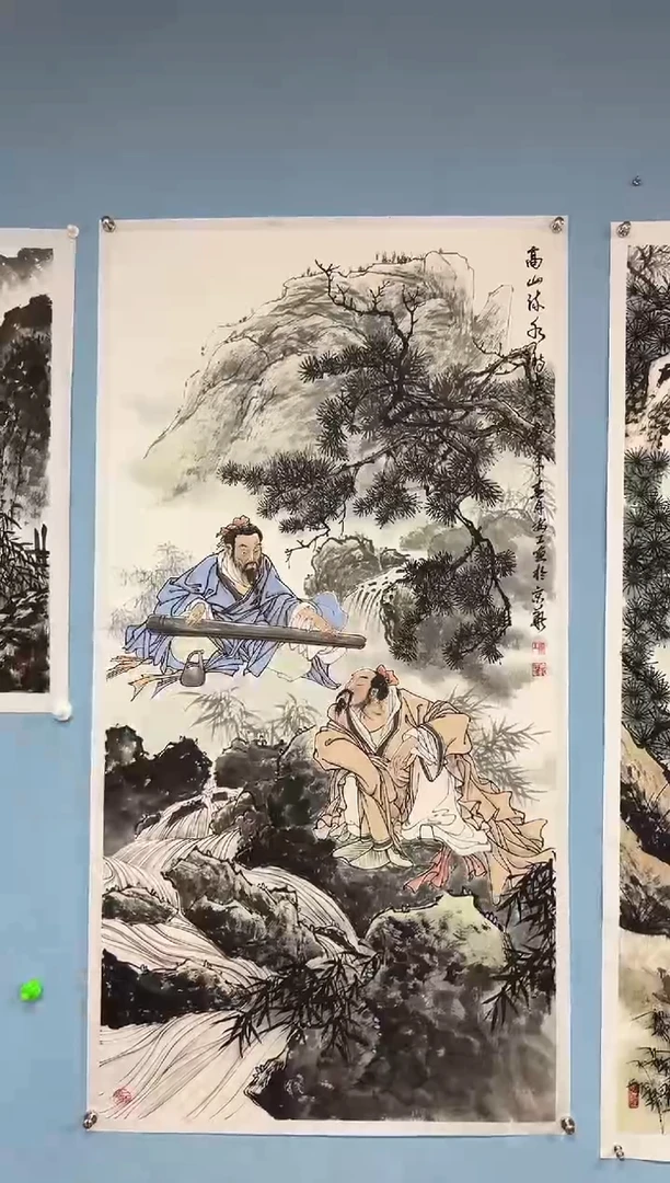 国画安汝杠8平尺国画一幅