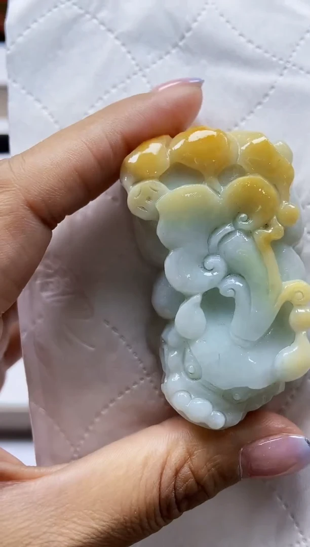 颈饰未镶嵌翡翠翡翠A货