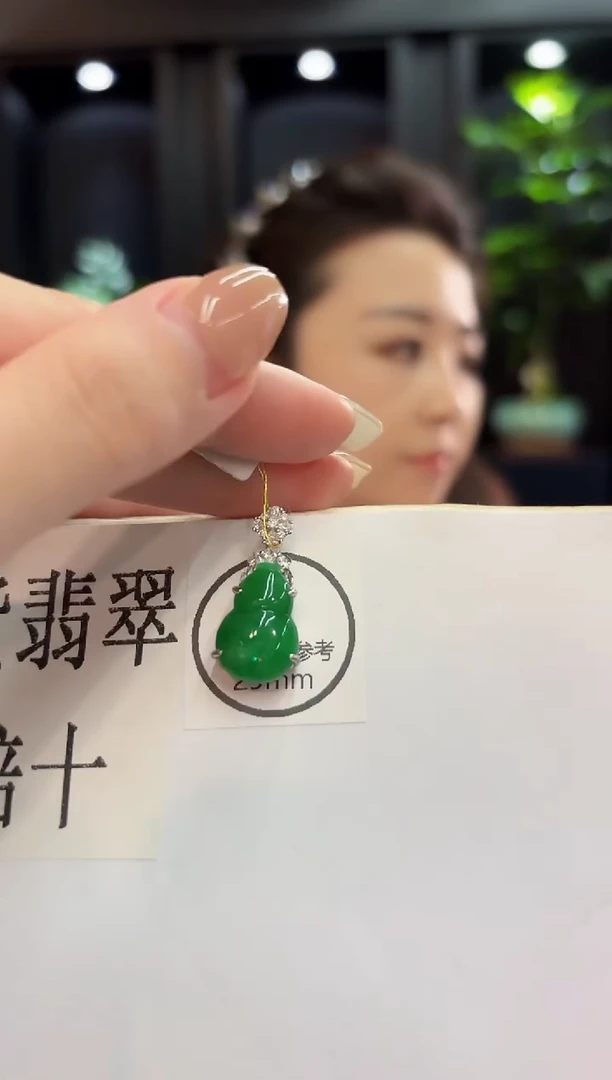 颈饰未镶嵌翡翠 缅料A货/支持复检/一件