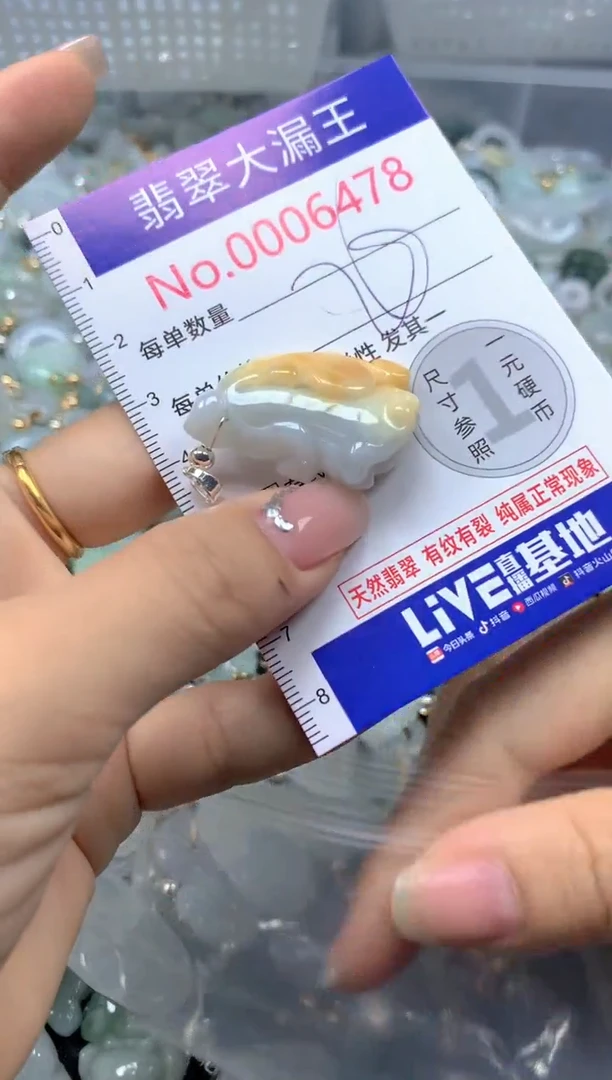 颈饰未镶嵌翡翠6478