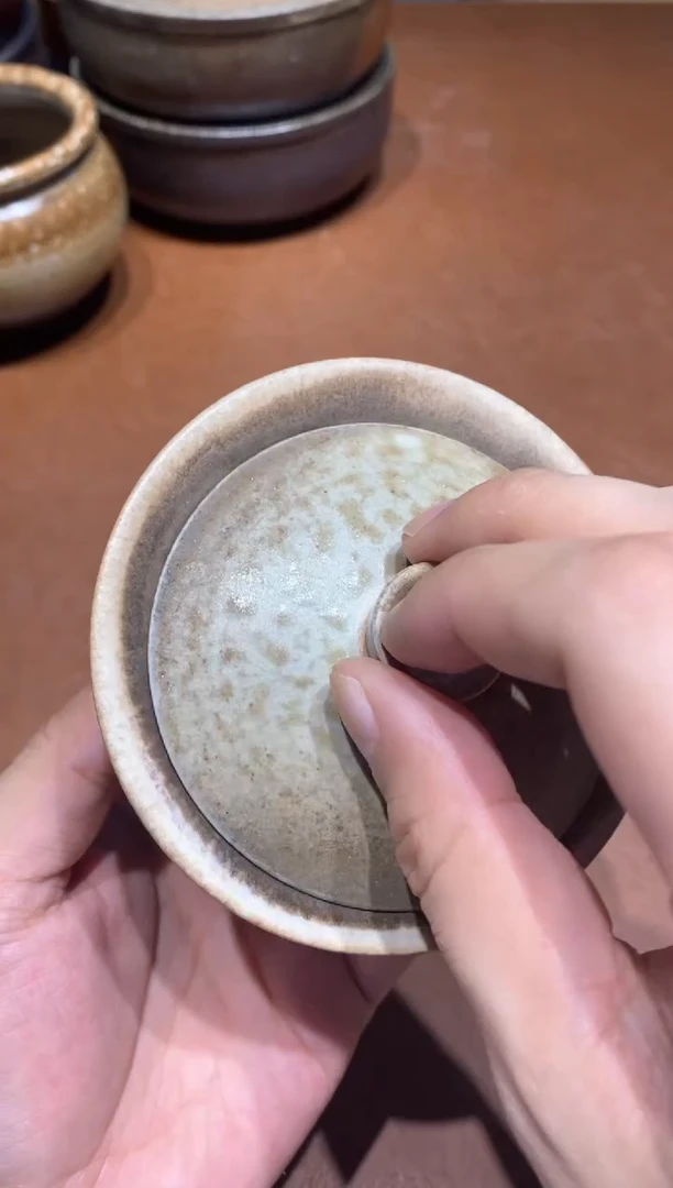 奢瓷/瑞寅柴烧茶器(盖碗)124