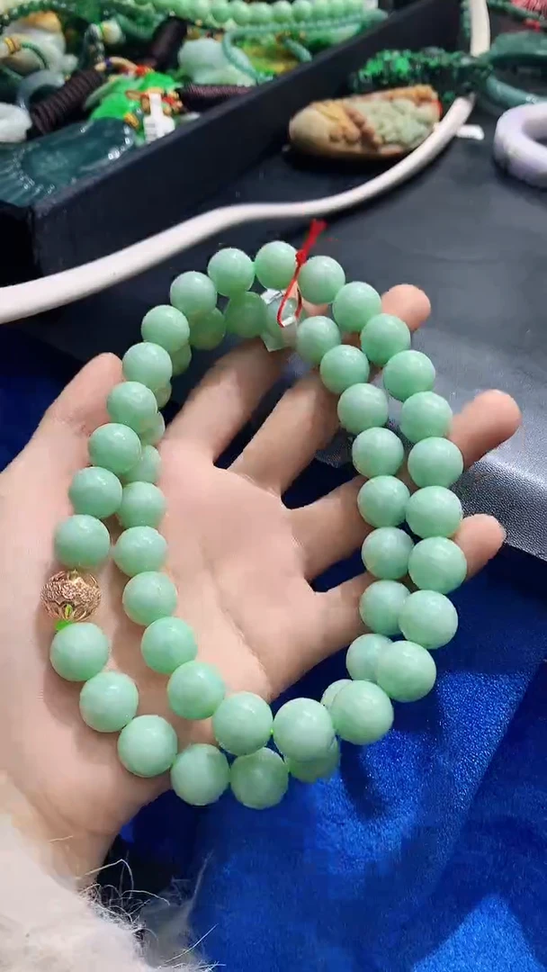 颈饰未镶嵌翡翠天然缅甸翡翠a货
