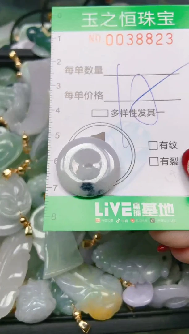 【闪购商品】翡翠颈饰未镶嵌闪购0038823