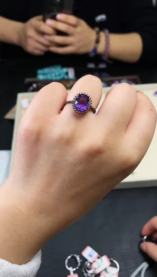 未镶嵌手串水晶戒指812