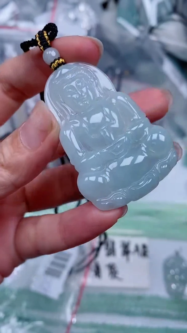 颈饰未镶嵌翡翠吊坠