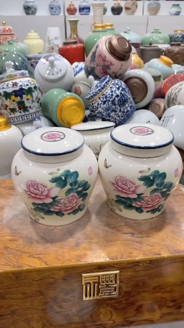 摆件茶叶罐密封罐储存罐