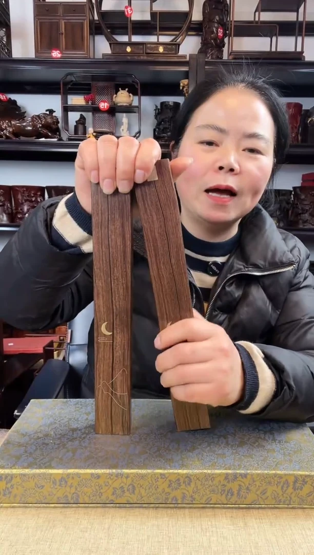 木老李红木工艺品镇尺