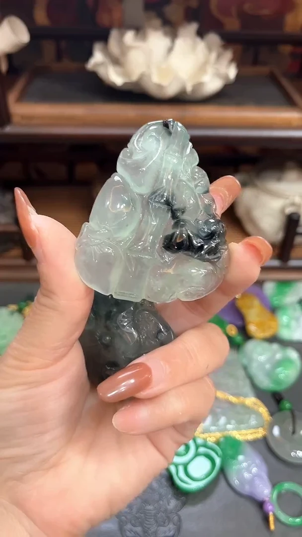 吊坠(赠链)未镶嵌翡翠468