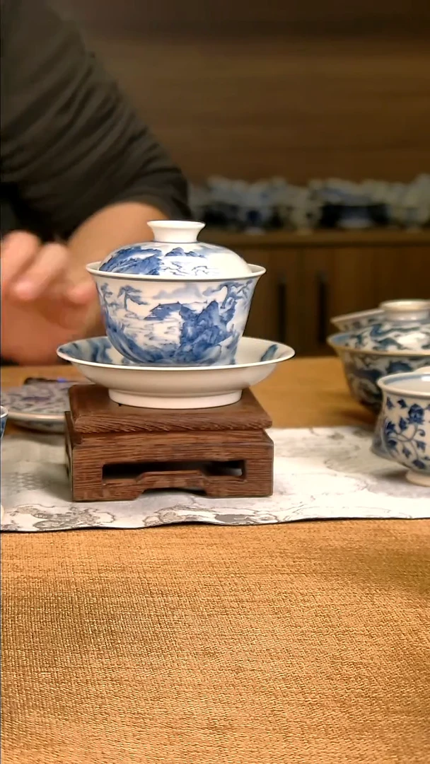 景德镇莹焰堂手工茶具套组