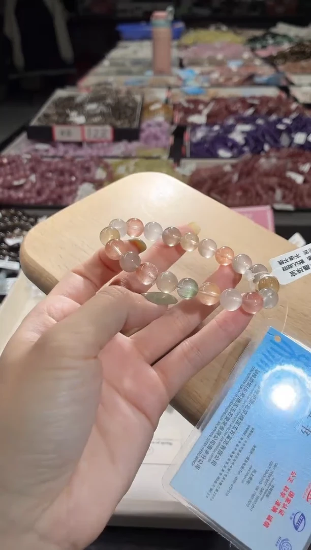 未镶嵌手链水晶424号 多样性发一M 9+