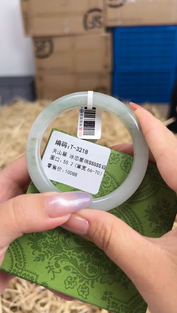 未镶嵌手镯石英质玉T-3218