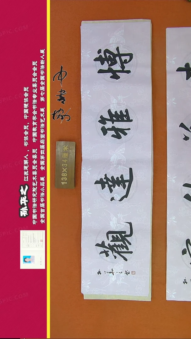 【闪购商品】书法511C孙华之书法作品