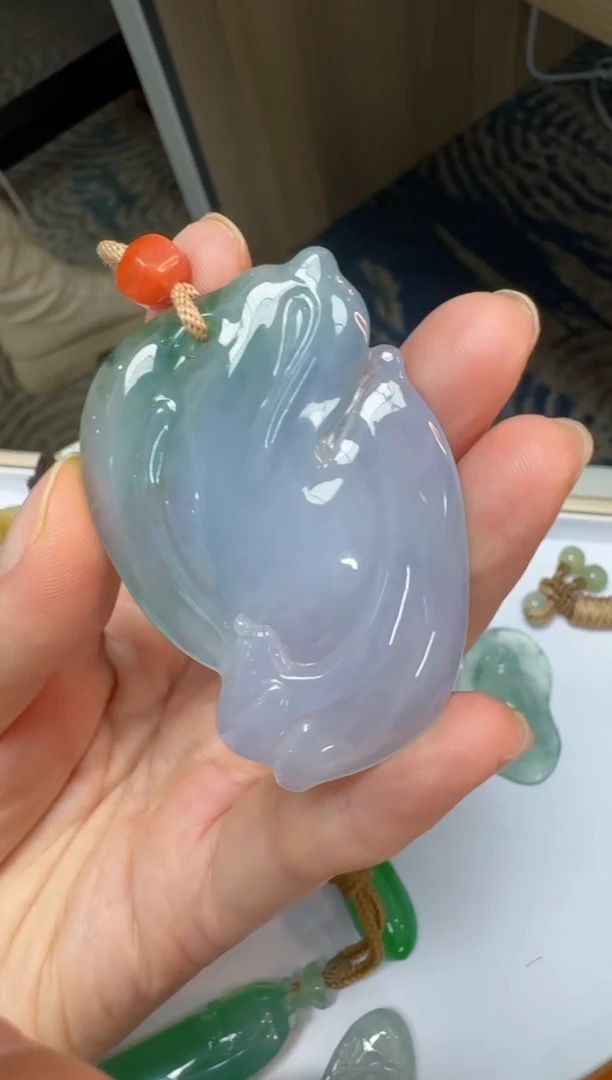 【闪购商品】翡翠颈饰未镶嵌缅甸翡翠A货吊坠