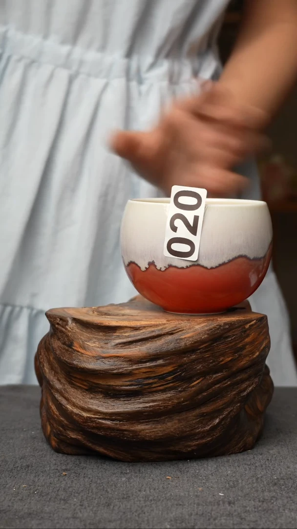 杯子020景德镇手创颜色釉杯（食品级）