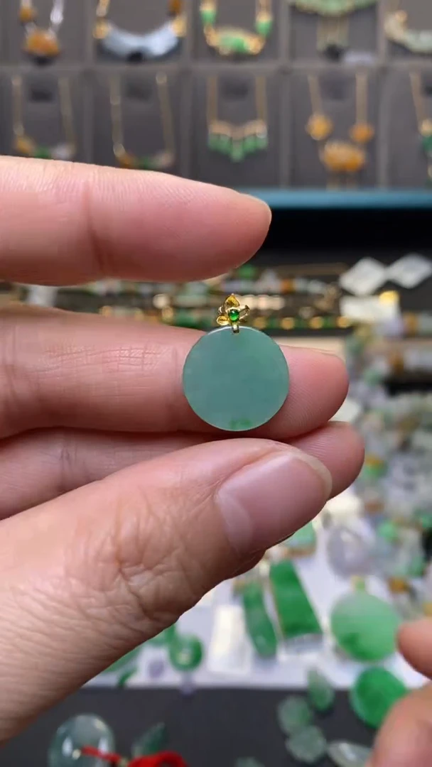 颈饰未镶嵌翡翠40203