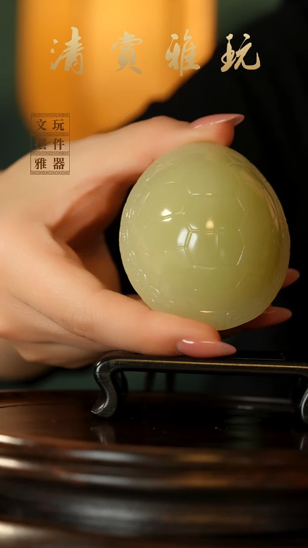 玉《富甲天下》手把件摆件