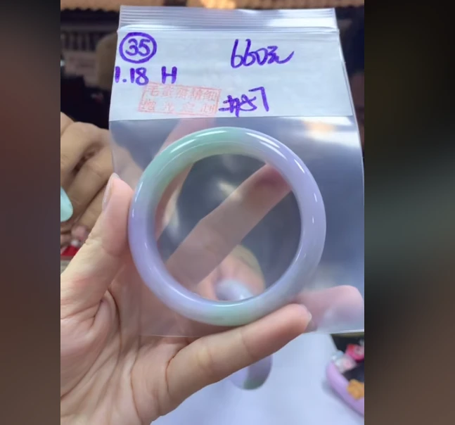 定制翡翠未镶嵌毛货需精细抛光35手镯57+660元+拍一发一