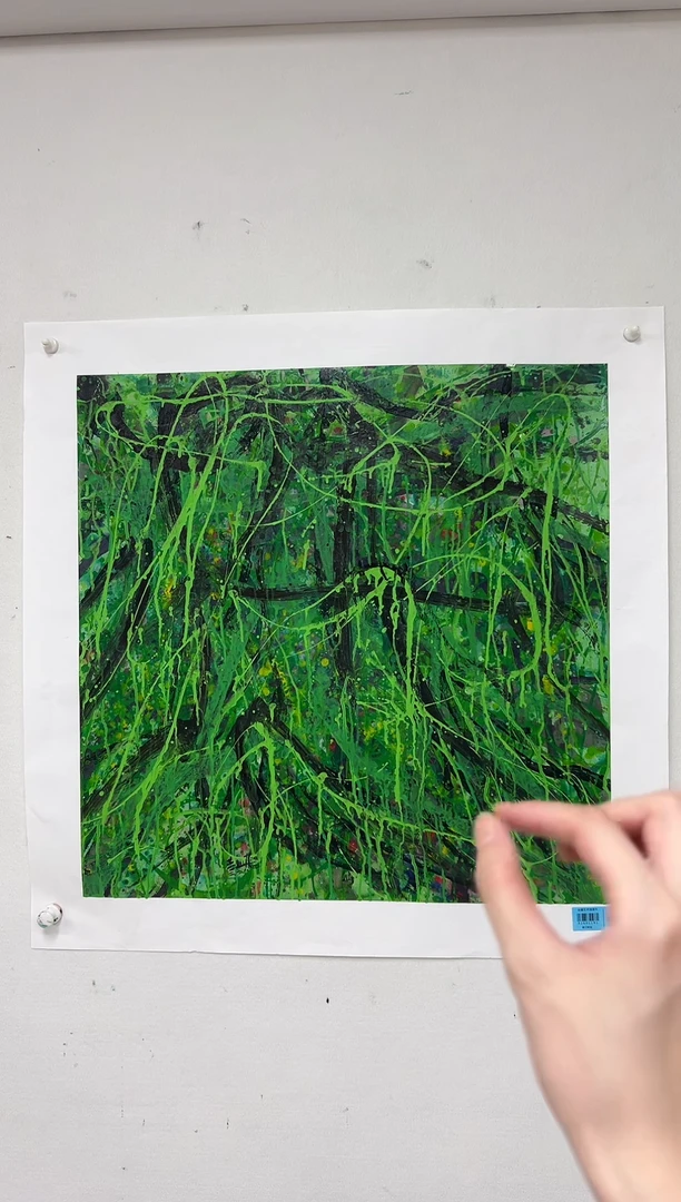 国画赵燮-4平尺-国画作品-金4