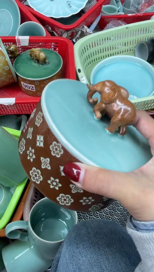 瓷微瑕特价 慧仙青瓷 特价福利大促