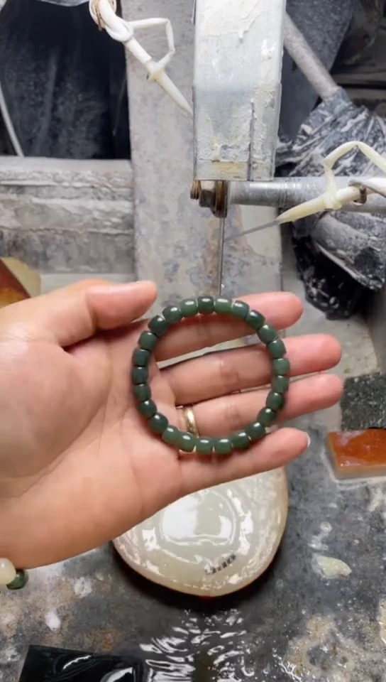 手串未镶嵌和田玉【手艺人629】01 gx