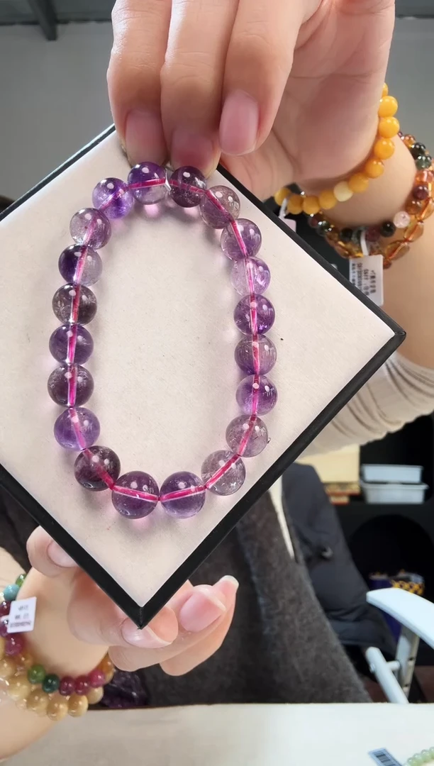 未镶嵌手链水晶优0975 约10mm