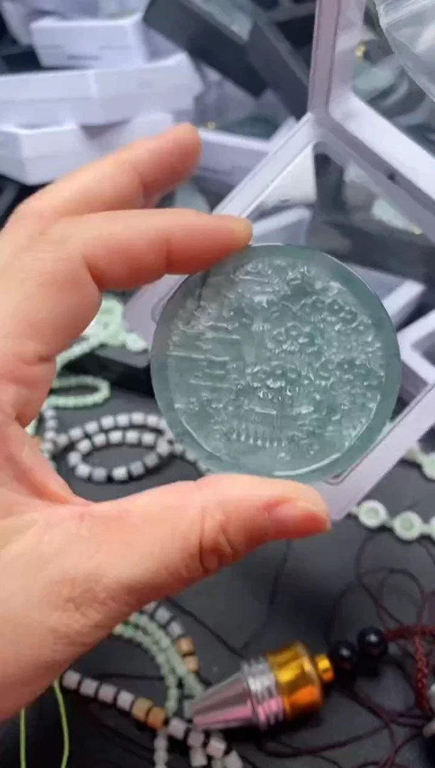 吊坠(不含链)未镶嵌翡翠855