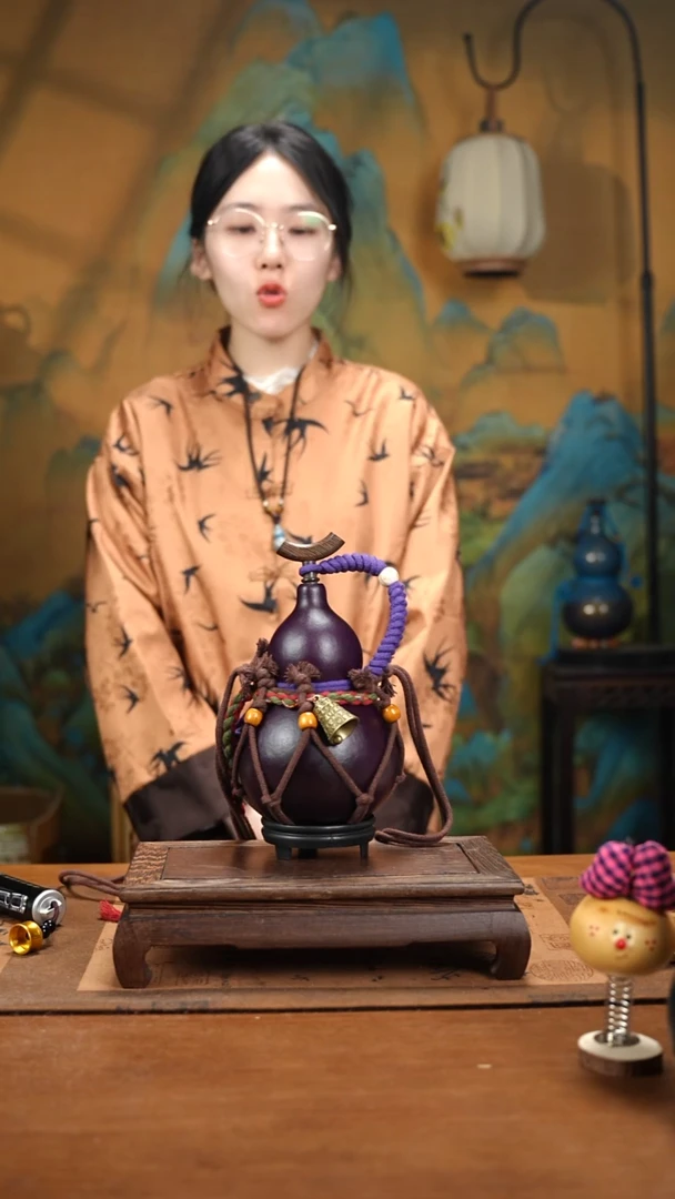 XY045网兜款大漆款酒葫芦（现货现发）